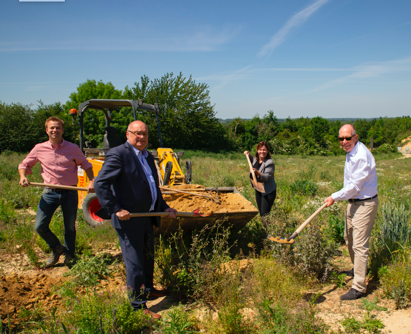 Start aanleg Natuurtransferium Kunradersteengroeve