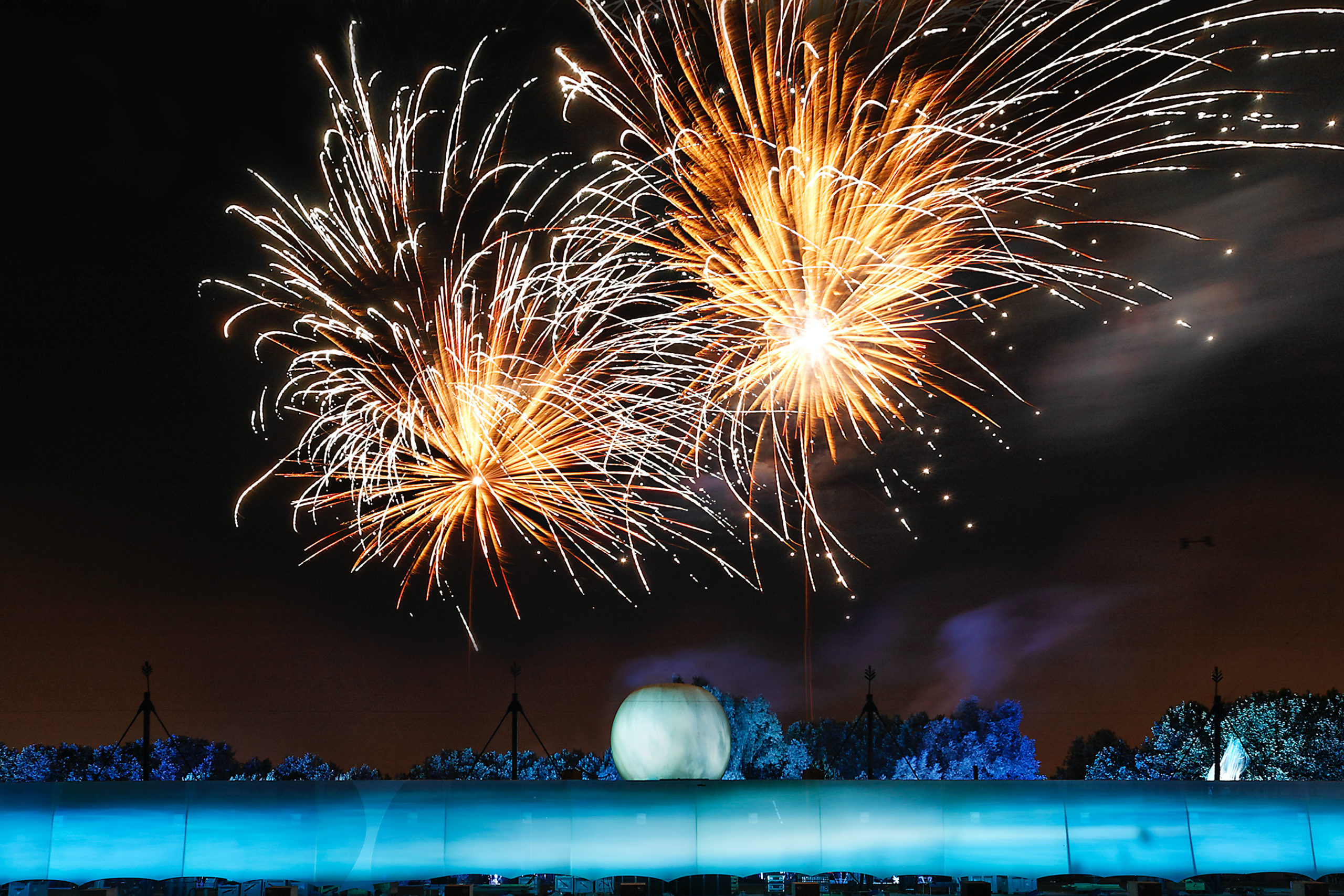 Opening 30ste zomereditie Cultura Nova + Opening Expojaar IBA Parkstad met spektakelvoorstelling van Frans vuurwerkgezelschap Groupe F